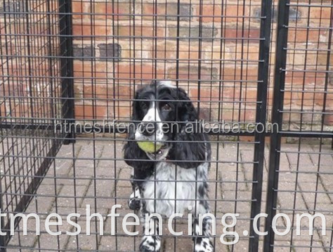 5' x 10' x 6' galvanized welded wire outdoor large dog kennel wholesale